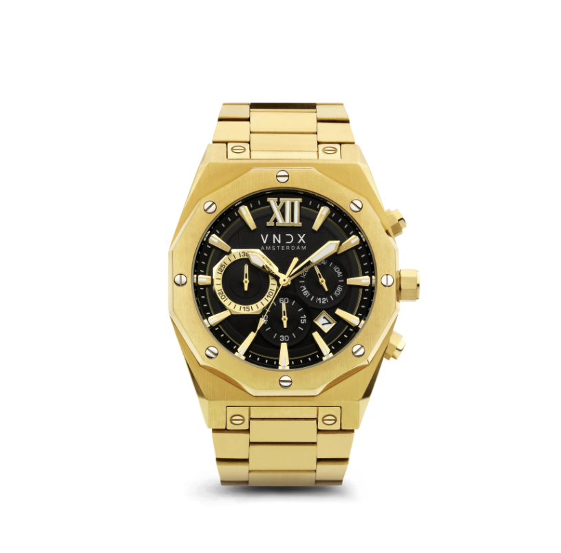 VNDX | Wise Man Staal Goud Zwart